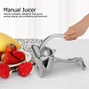 Fruit Juicer Lemon Orange Squeezer Extractor Stainless Steel Portable Manual Squeezing Tool Easy to Use for Home