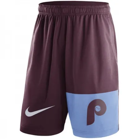 Men's Philadelphia Phillies  Maroon Cooperstown Collection Dry Fly Shorts