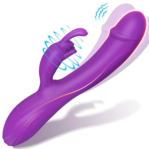 Rabbit G-Spot Vibrator with Dildo & Clitoral Stimulator Female masturbation toys