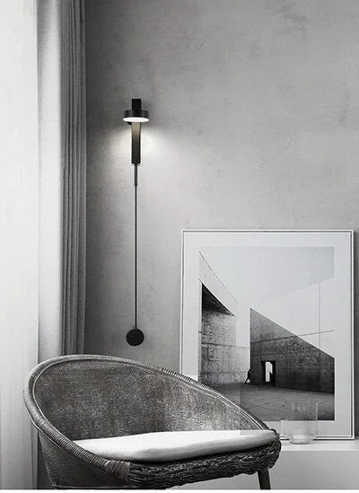 Modern LED Beds Luxury Rotating Wall Lamp Nordic Simple Bedroom Bedside TV Background  Living Room Aisle Modern Lights