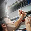 30W LED+COB High Power Flashlight USB Rechargeable 800LM Zoomable Flashlight