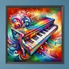 (40*40cm)Piano - Full Round Drill Diamond Painting
