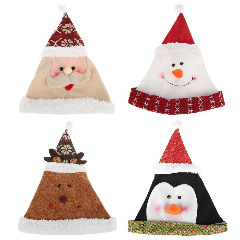 

Adults Kids Cute Cartoon Christmas Hats Xmas Caps Festival Party Decoration, Mg1854.01, 501 Original