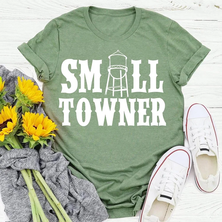 ANB - small towner village life Retro Tee -04251