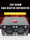 12V/24V Car Vehicle Heater Fast Heating Windscreen Demister Winter Warmer