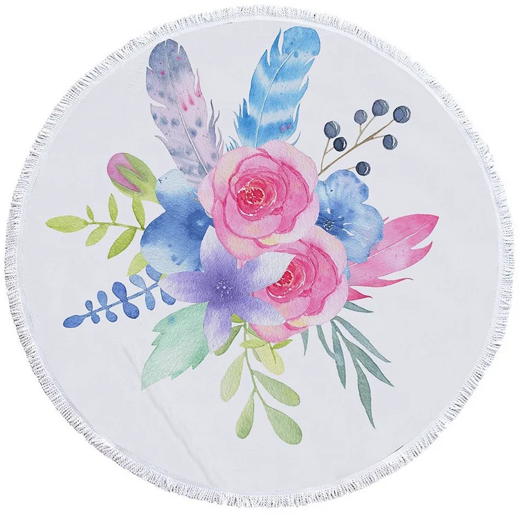 Flower - Circle Tapestry - 1.5M
