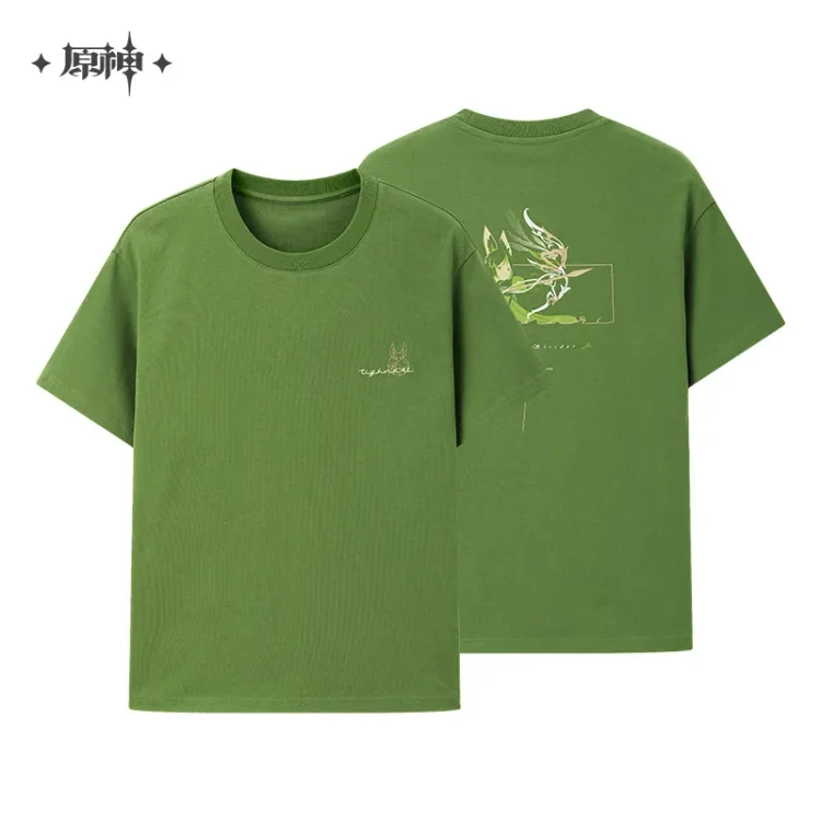 Tighnari Series Impression T-Shirt [Original Genshin Official Merchandise]