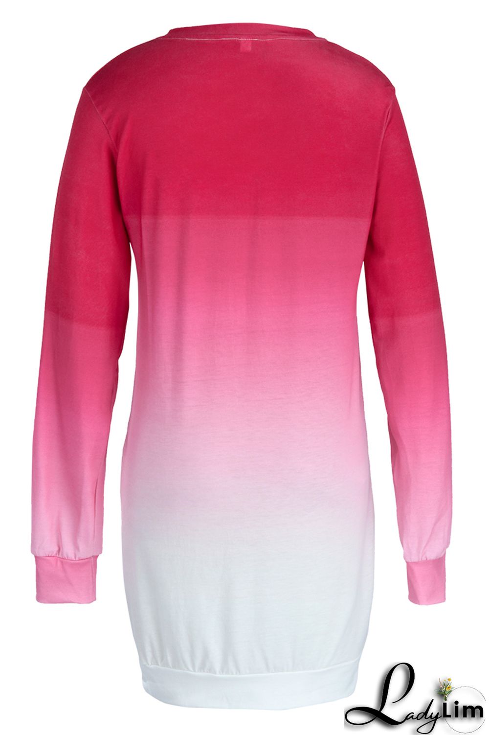 Green Fashion Casual Print Basic O Neck Long Sleeve Plus Size Dresses