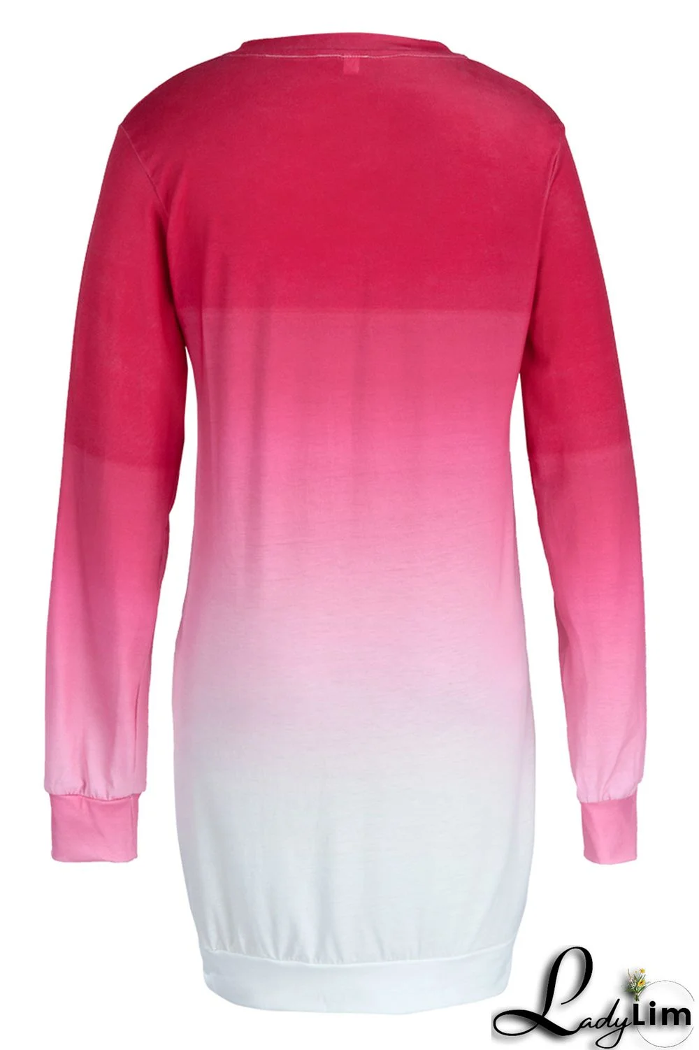 Green Fashion Casual Print Basic O Neck Long Sleeve Plus Size Dresses