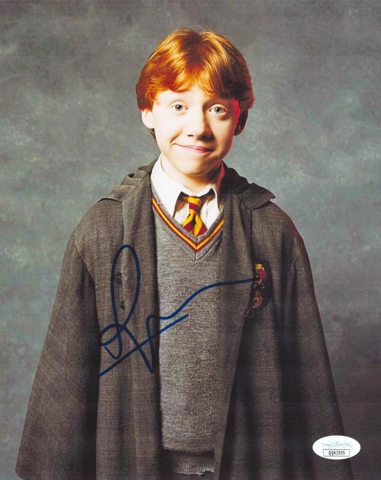 Rupert Grint Signed 8x10 Harry Potter Ron