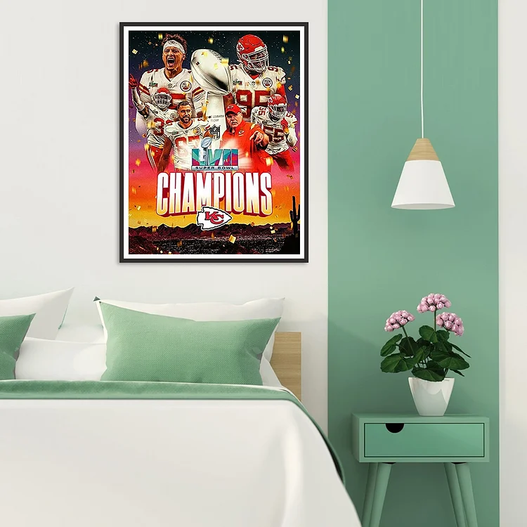 Cleveland Browns 40*40cm(canvas) full round drill diamond painting