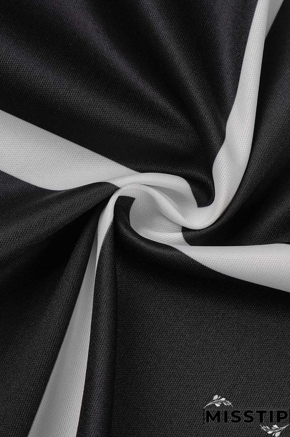 Black Casual Print Patchwork Turndown Collar Long Sleeve Three-piece Set