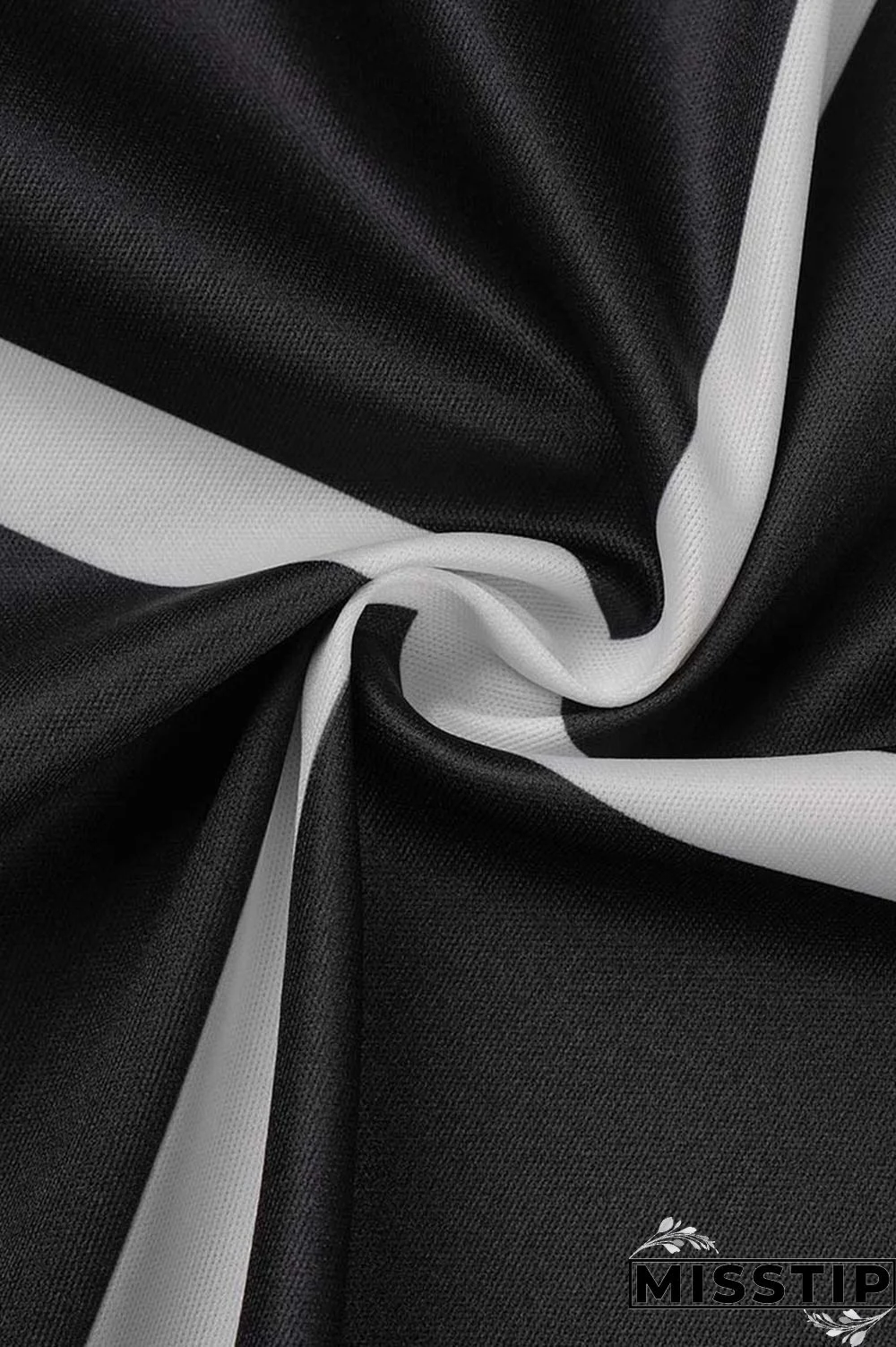 Black Casual Print Patchwork Turndown Collar Long Sleeve Three-piece Set