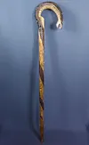 Cobra Brown Walking Cane-Purely Handmade