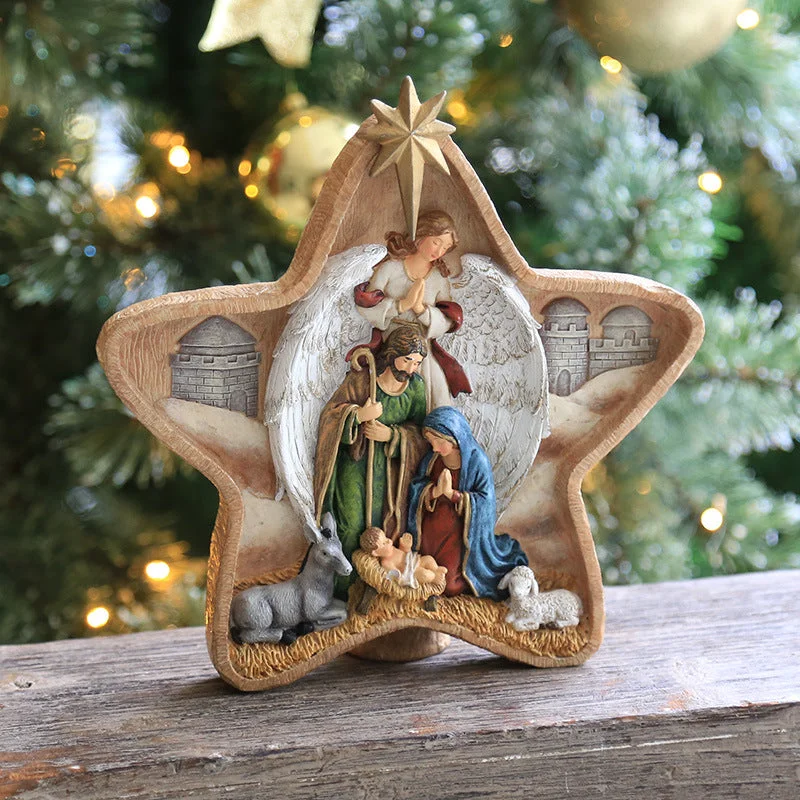 Christian Jesus Birth Scene Decorative