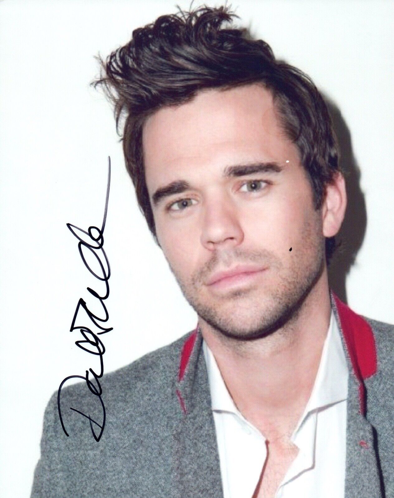 David Walton Signed Autograph 8x10 Photo Poster painting Handsome Actor About A Boy New Girl COA