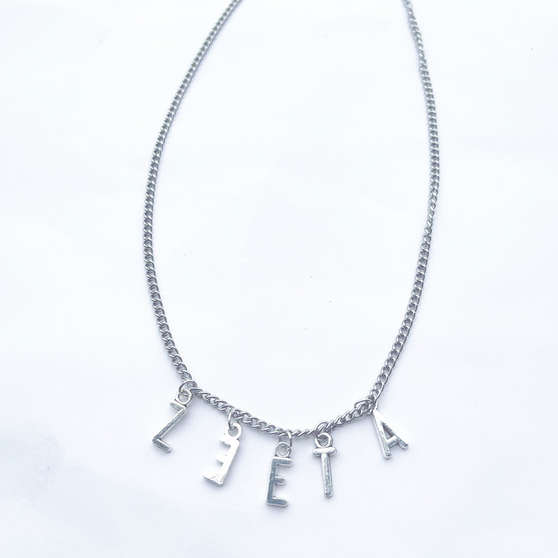 ATEEZ Letter Pendant Necklace