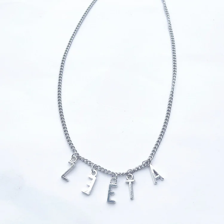ATEEZ Letter Pendant Necklace