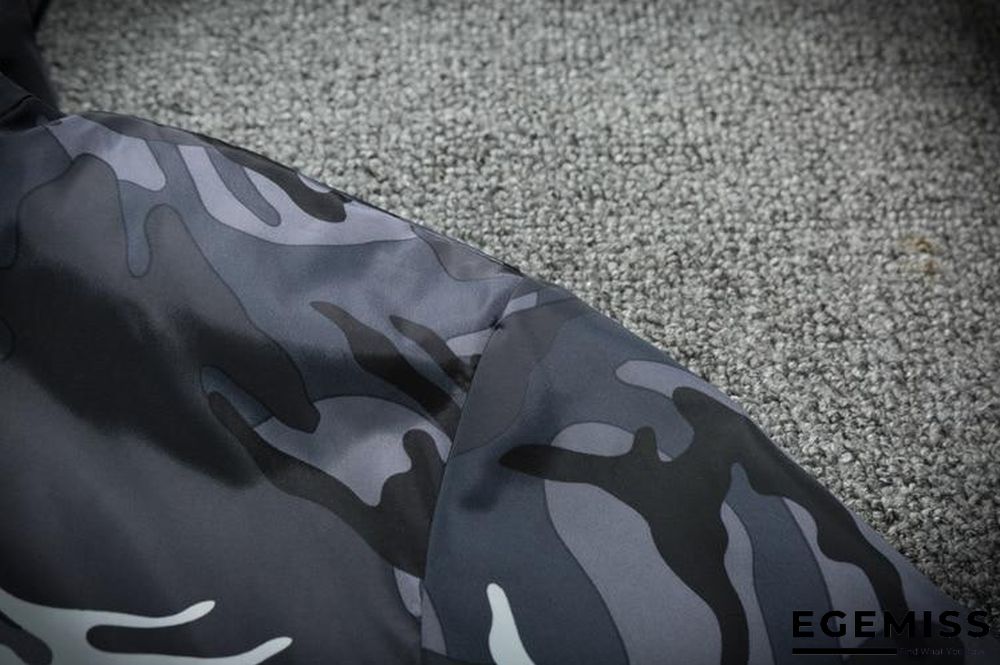 Men's Camouflage Military Casual Zipper Windbreaker Jackets Hooded Coats | EGEMISS