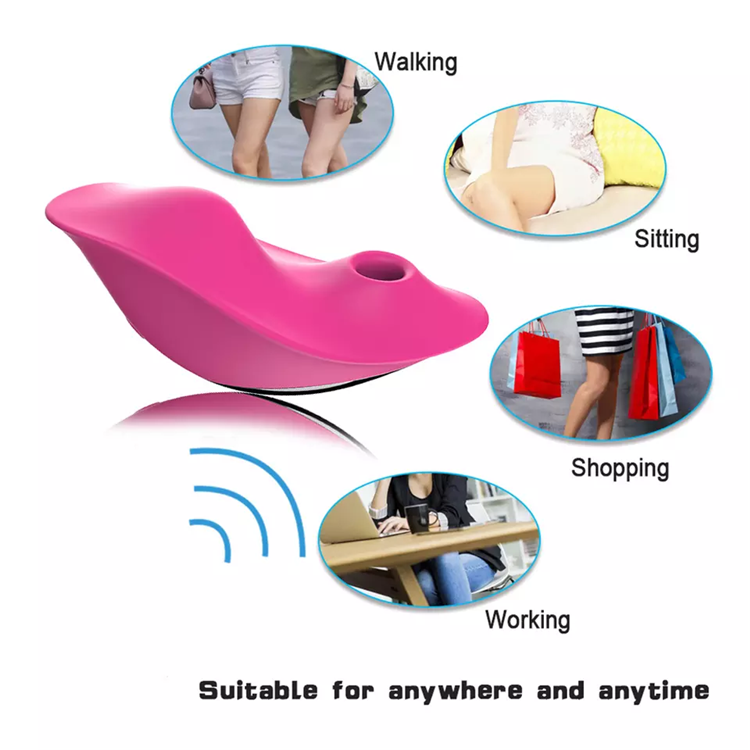 Suqio – App Remote Control Wearable Hands-Free Panty Vibrator with Clitoral Suction for Discreet