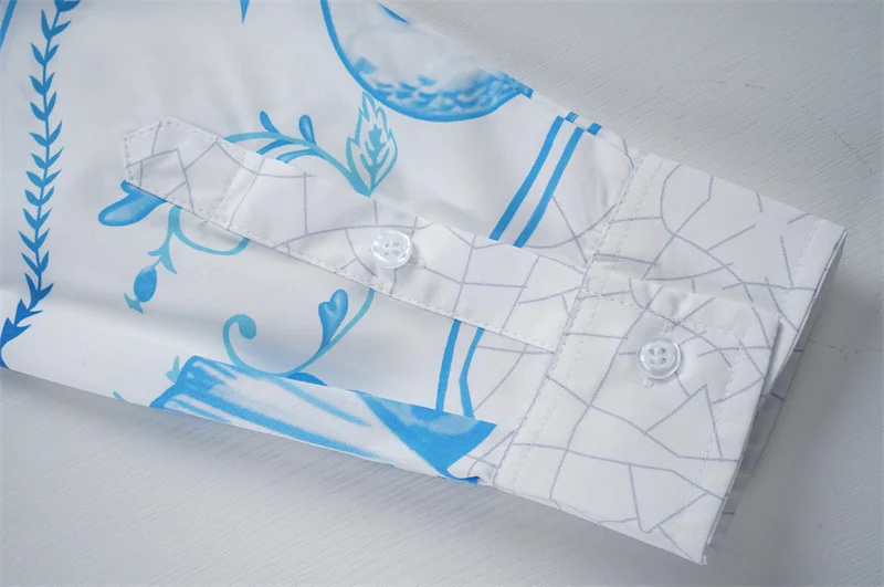 Casablanca 2023 new silk long-sleeved shirt