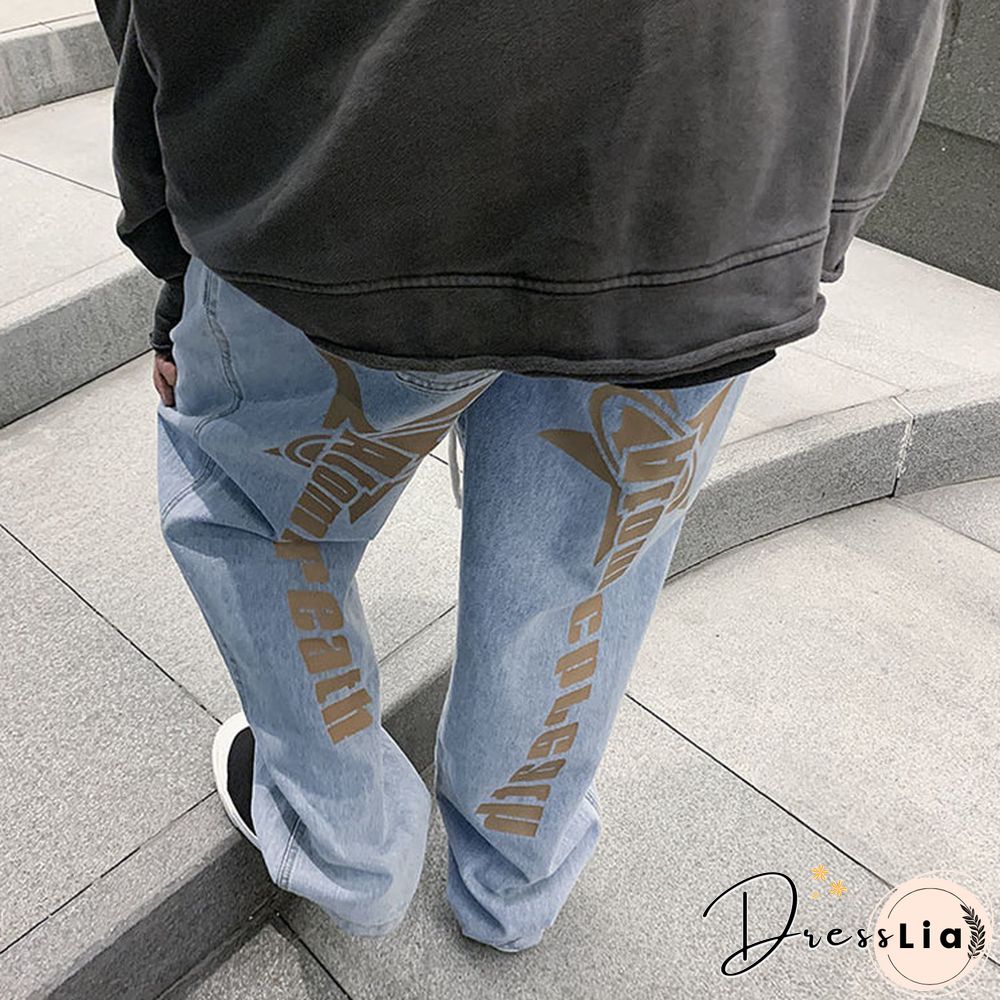 Unisex High Street Baggy Jeans