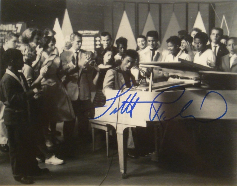 LITTLE RICHARD SIGNED Photo Poster painting Richard Wayne Penniman Tutti Frutti Long Tall Sally wcoa