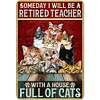 Cat - Vintage Metal Signs(12*16Inch) - Cat