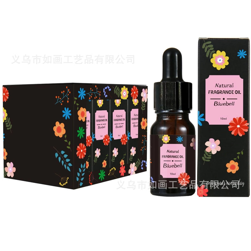 12 Pieces Humidifier Diffuser Dropper Aromatherapy Essential Oil Bedroom Relaxation Soothing Fragrance Source Factory 24 Flavor Plant Essential Oil