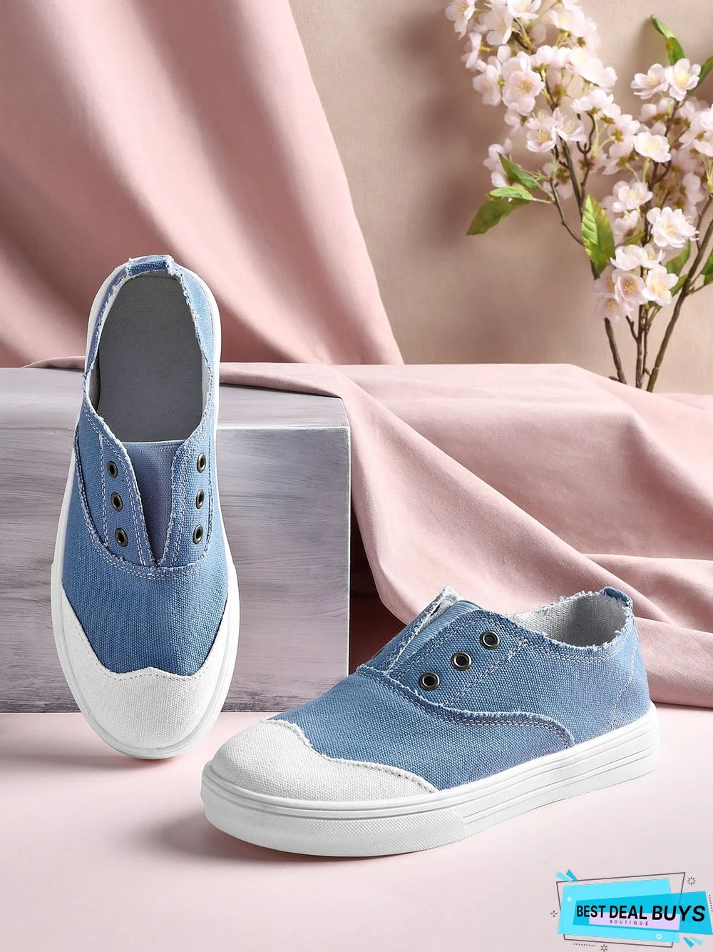 All Season Flat Heel Sneakers