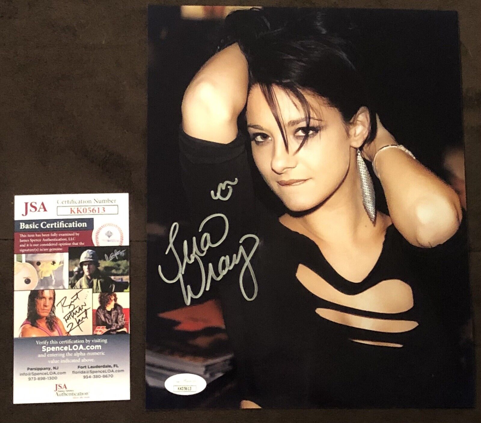 Tera Wray Signed 8x10 Photo Poster painting ADULT STAR AUTOGRAPH Vivid Candid JSA COA Rare Dec