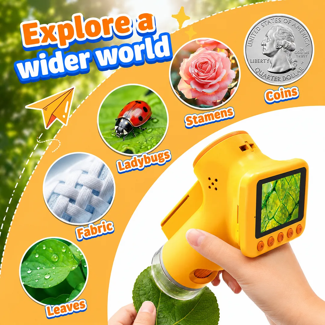 BEBANG Microscope for Kids