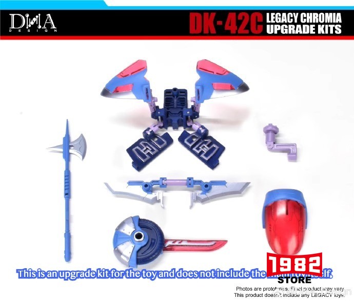 DNA DK-42C Legacy Chromia Upgrade Kits TFP Transformers Action Figure Reprint Enhanced Parts High Precision Fit Hobby Accessory