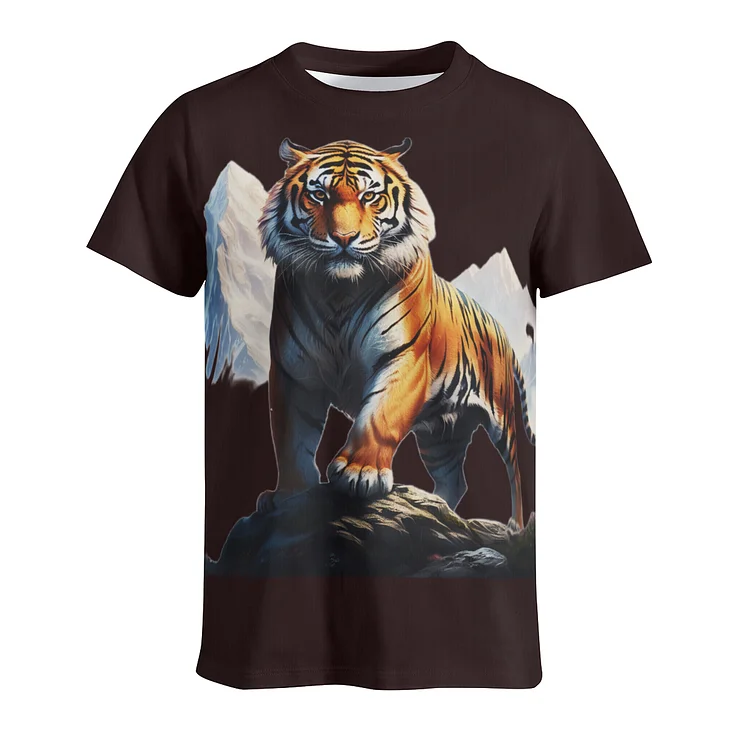 T-Shirt Tiger King Of The Mountain