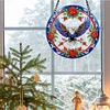 Animal Suncatcher Eagle Crystal Painting Ornaments Hanging Kit for Home Window Wall