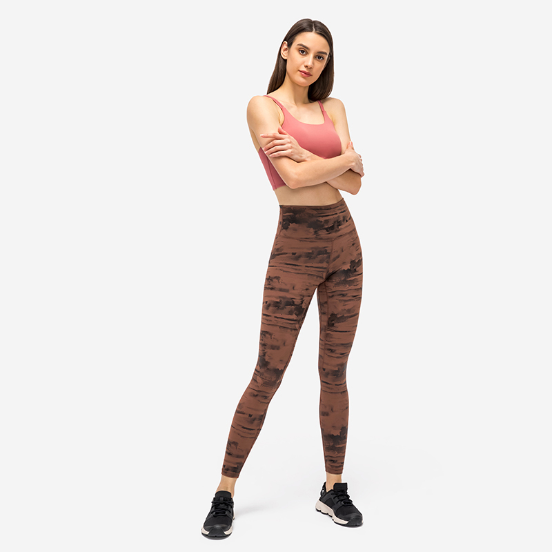 tie dye crop leggings 