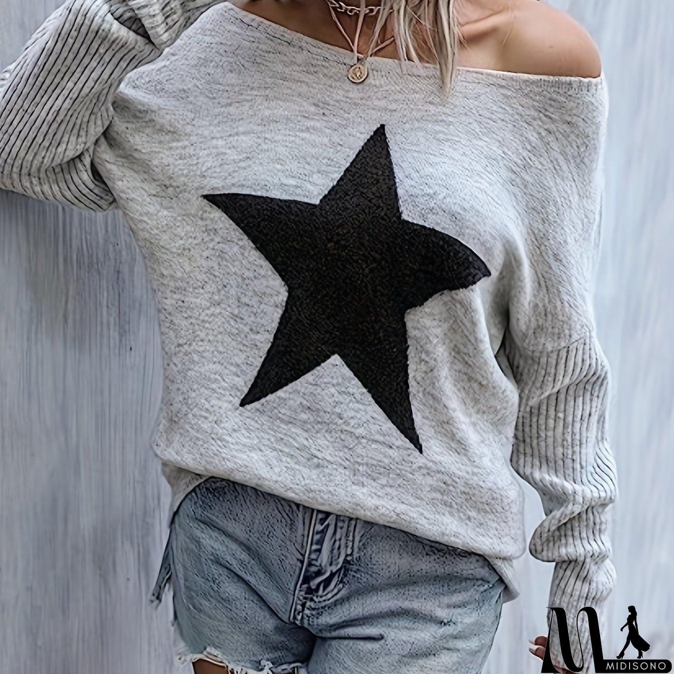 MidiSono - Elegant and Casual winter Pullover