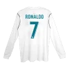 Vintage Soccer Jersey RONALDO #7 Real Madrid Home Long Sleeve 2017/18