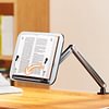 Cantilever Reading Rack Desktop Reading Stand 360 Degree Rotating Transparent Reading Rack
