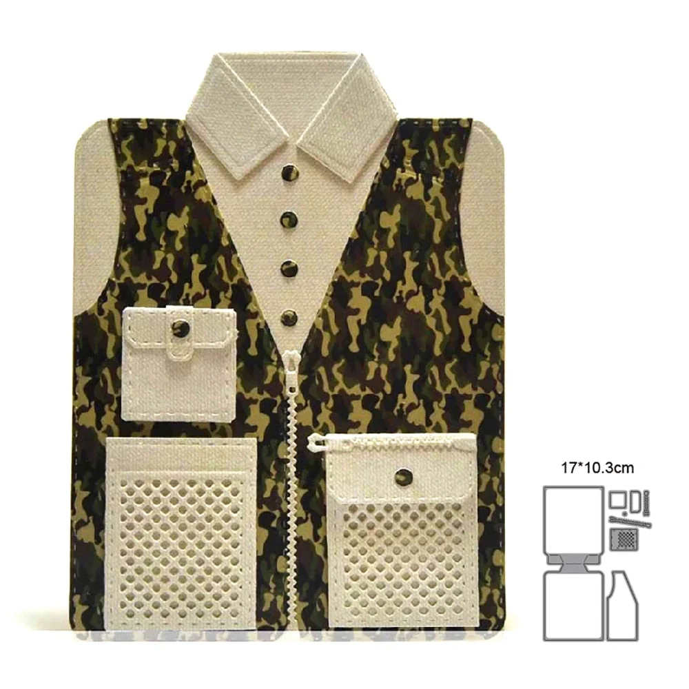 A Shirt Suit 2022 New Dies Metal Cutting Dies Cut Die Mold Decoration Scrapbook Dies Knife Mould Blade Punch Stencils Dies