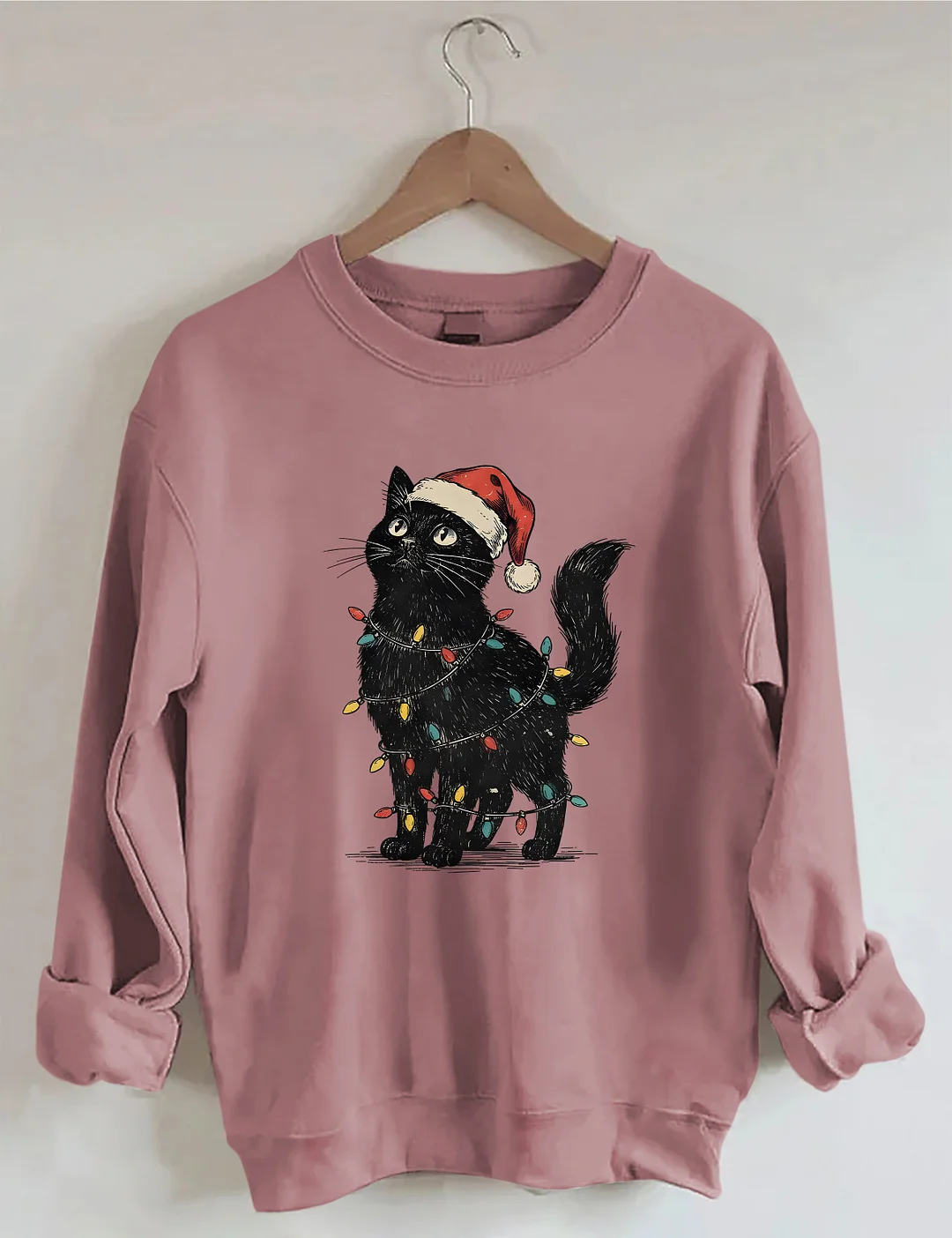 Cute Cat Christmas Sweatshirt