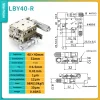 Precision micro-adjustment XY axis displacement platform, stainless steel LBX/LBY-40/50/60/70/80/100 manual slide