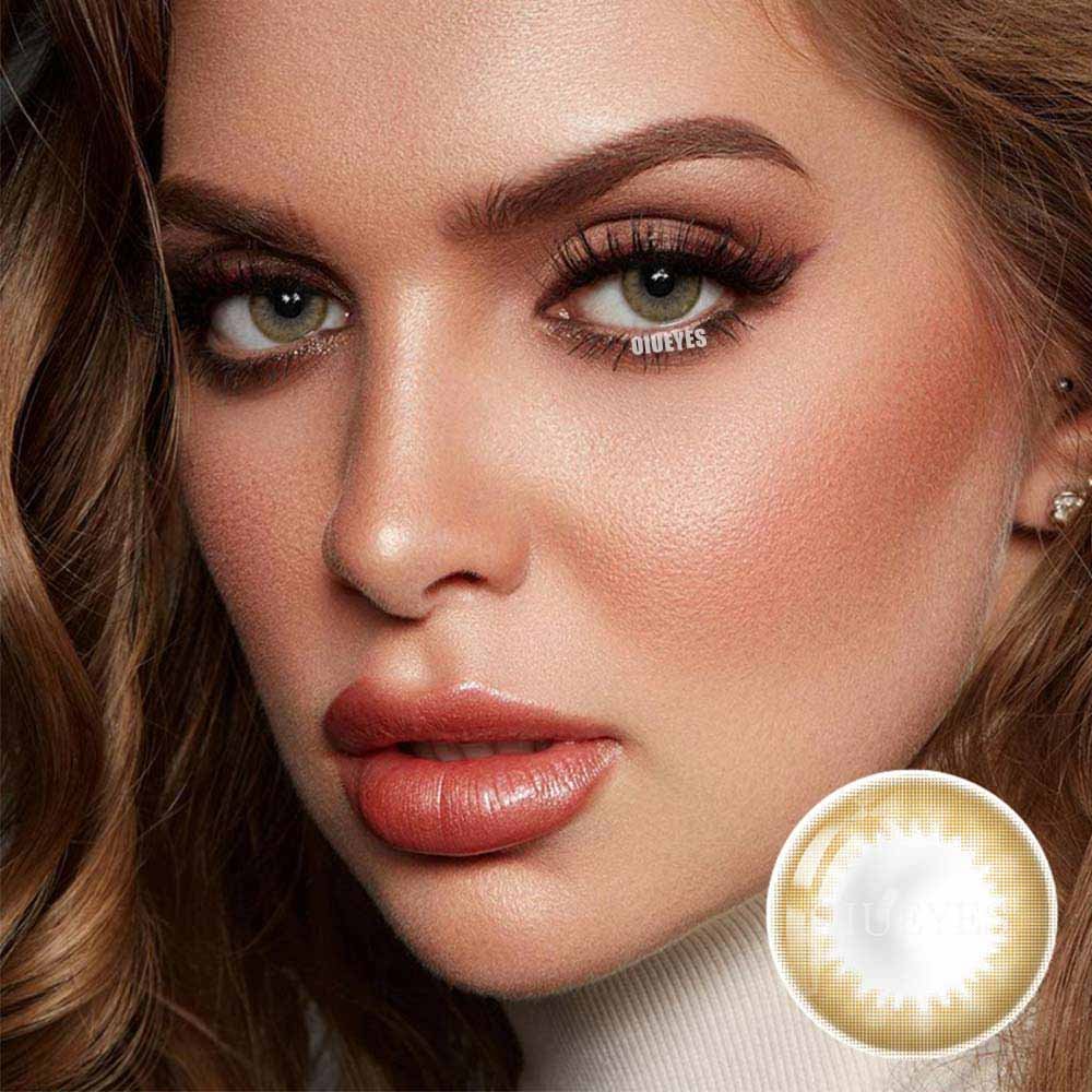 【NEW】Mochi Brown Colored Contact Lenses Yearly