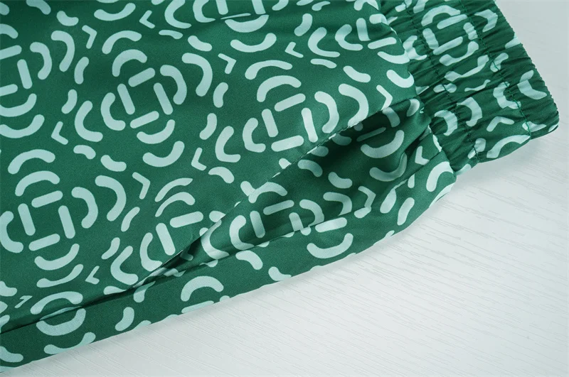 Casablanca 2023SS New Product Silk Short Sleeve Shirt