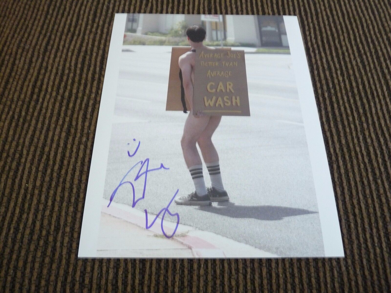 Justin Long Dodgeball Movie Signed Autographed 8x10 Photo Poster paintings PSA Guaranteed