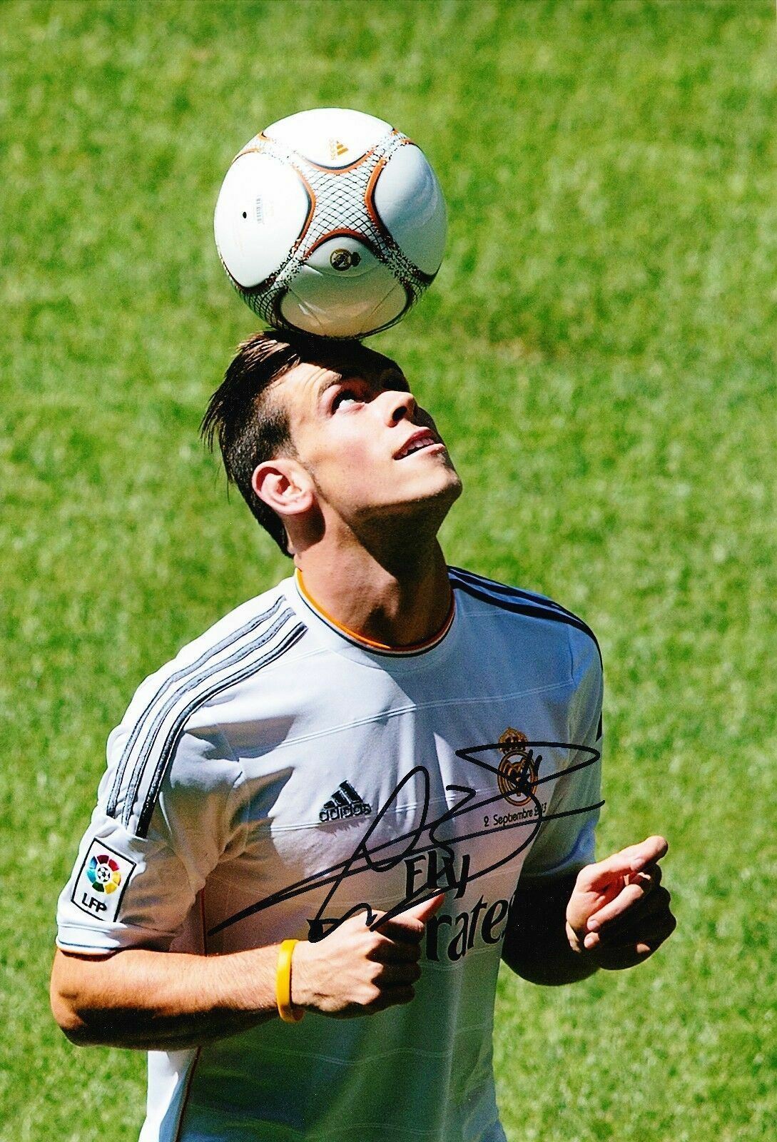 Gareth Bale Signed Real Madrid 12X8 Photo Poster painting AUTOGRAPH GENUINE AFTAL COA (9137)