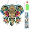 Elefant aus Acryl - 5d DIY Bastelanhänger