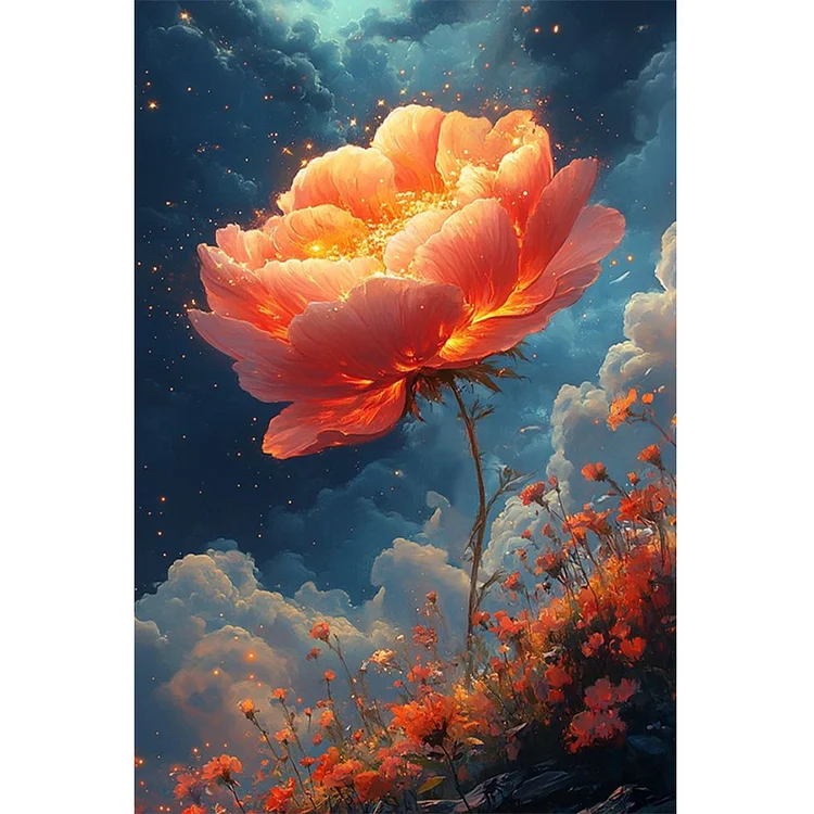 Flower - Full Round - Diamond Painting(40*60cm)