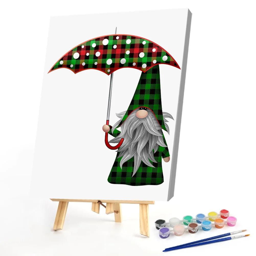 Umbrella Goblin - Paint by Numbers