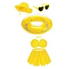 Goose Clothing with Umbrella Funny Raincoat and Hat Costume for Patio Yard Decor